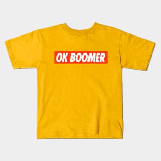 OK BOOMER! Kids T-Shirt